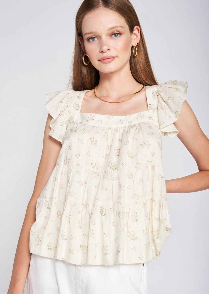 Refine Ruffle Top – LIV & Company