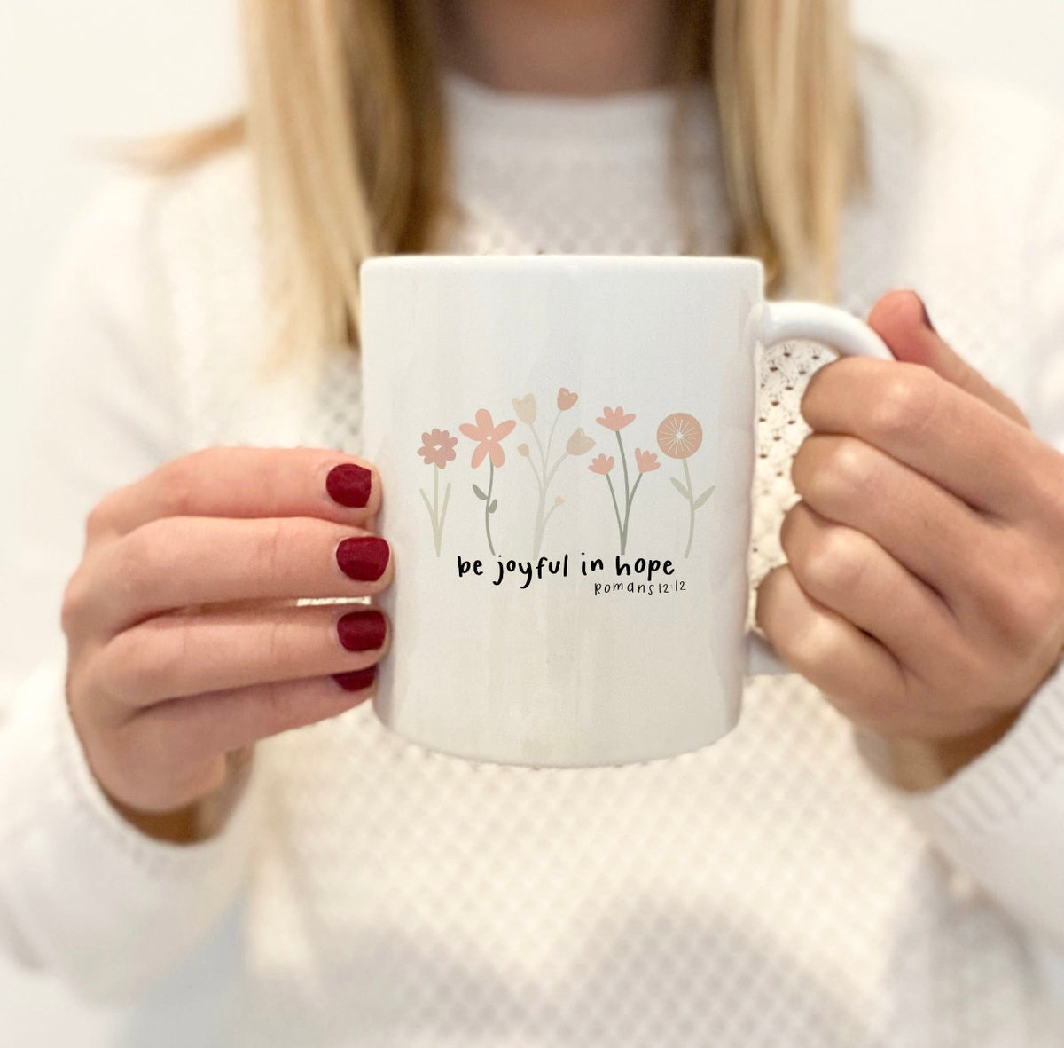 be joyful in hope Mug – LIV & Company