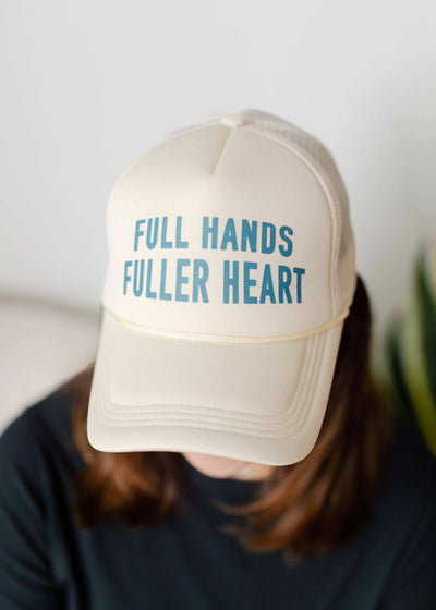 Jenessa Wait - Hat: Full Hands Fuller Heart high-quality cotton material cap for all-day comfort and durability