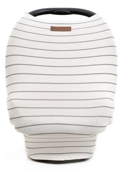 2 - in - 1 Car Seat + Nursing Cover (Oxyx Stripe) - LIV & Company