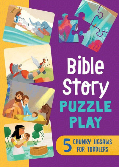 Barbour Publishing, Inc - Bible Story Puzzle Play for kids learning
