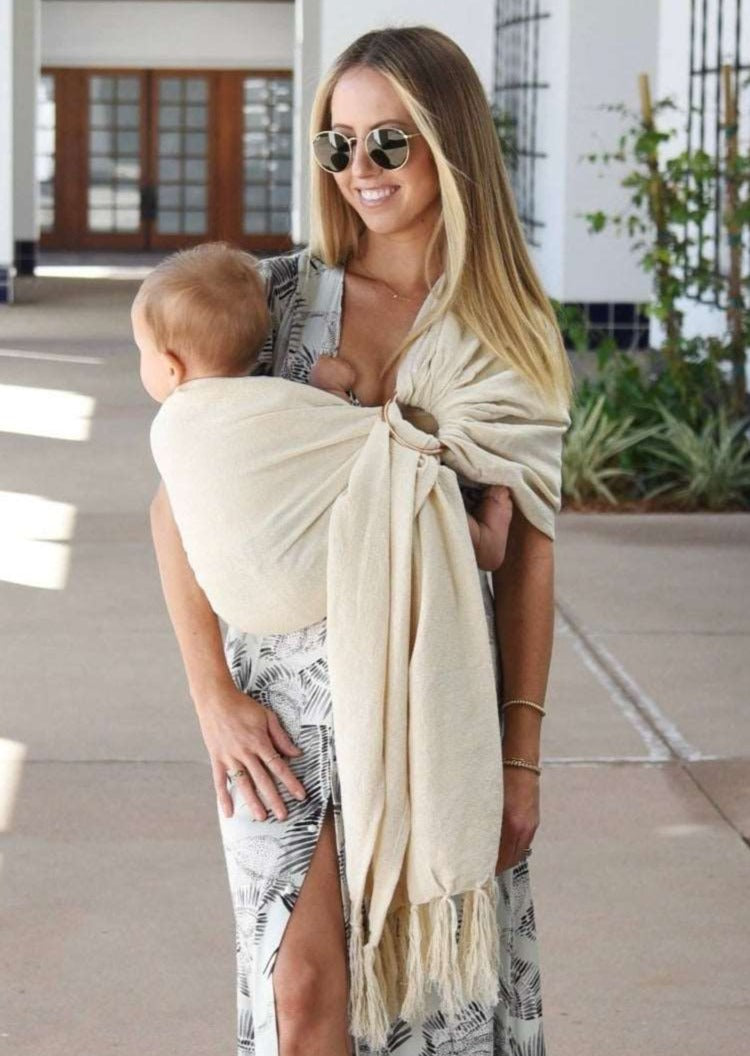 Boho Hand Woven Baby Sling