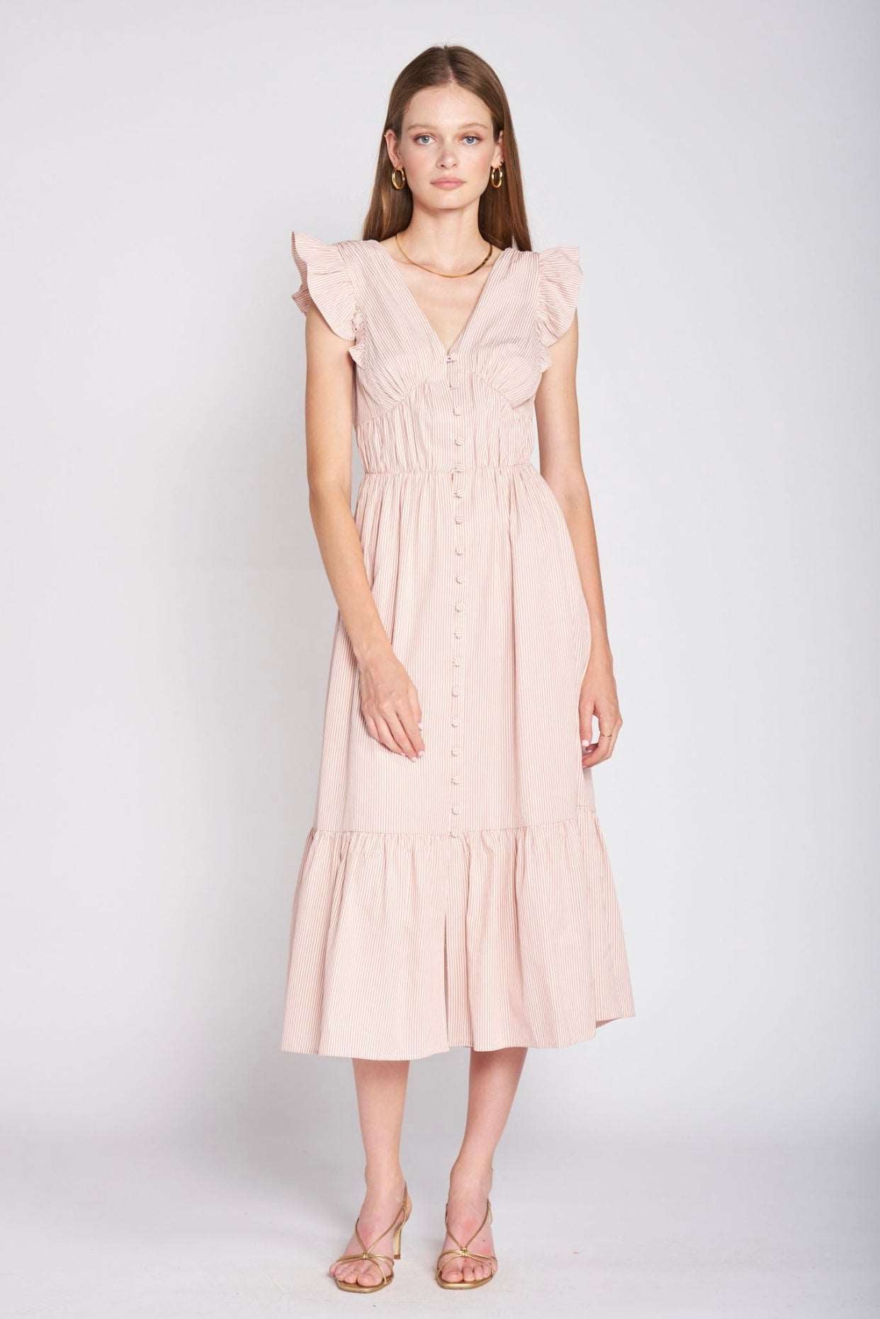 ba&sh Paly Midi Dress