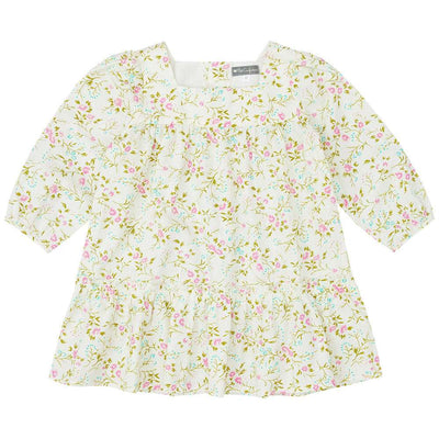 Adorable and stylish floral long-sleeve dress for girls, perfect for any occasion