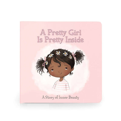 A Pretty Girl Board Book - Black Hair - LIV & Company