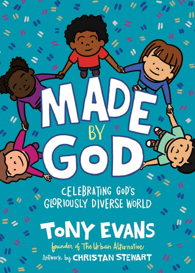 Harvest House Publishers Gift & Specialty Books - Made by God book cover featuring colorful illustrations and inspirational content for all ages