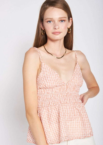 Caldera Gingham Top - LIV & Company