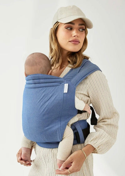 Chambray Timeless Organic Cotton Baby Carrier - LIV & Company