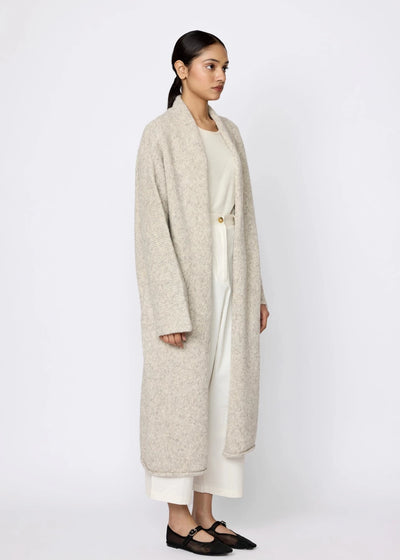 Heirloom Sweater Coat - Cloud, a cozy and stylish outerwear option