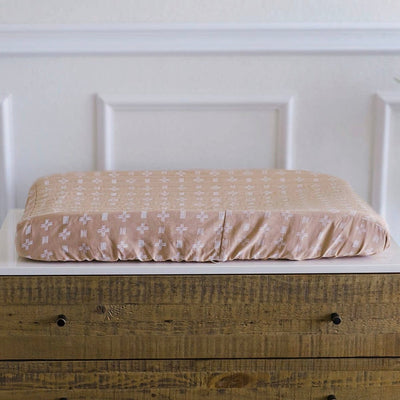 Ezra Quilted Change Pad Cover - LIV & Company
