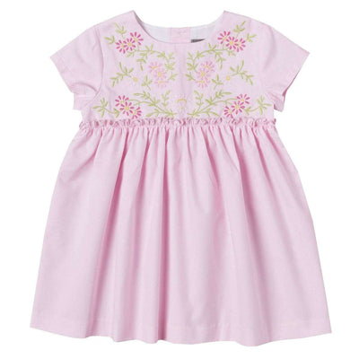 Floral Embroidered Dress Set - LIV & Company