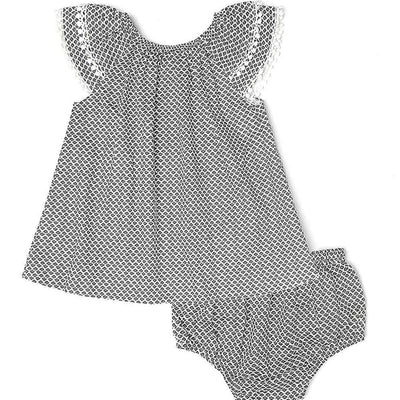 Gray Bohemian Dress Set - LIV & Company