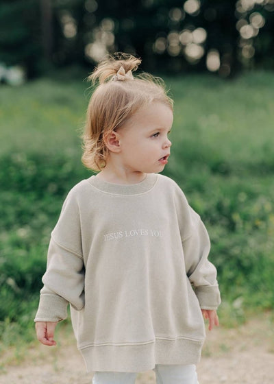 Jesus Loves You French Terry Sweatshirt - LIV & Company