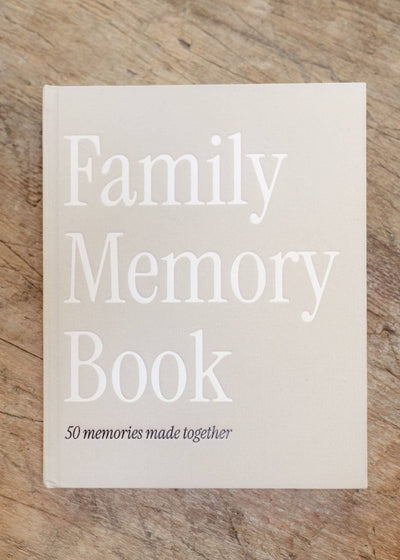 Journal: Family Memory Book - 50 memories made together - LIV & Company