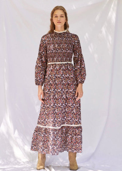 Pamela Navy Dress - LIV & Company