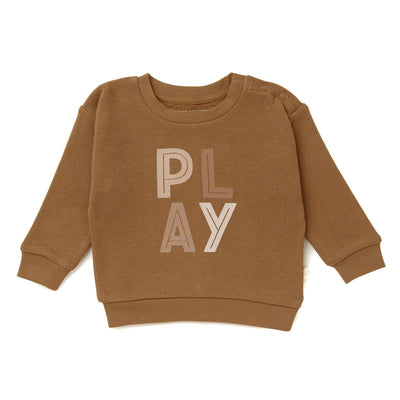 Play Graphic Organic Sweatshirt - LIV & Company