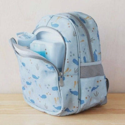 Preschool Insulated Backpack: Ocean - LIV & Company