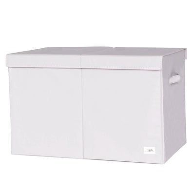 Recycled Fabric Folding Chest: Light Gray - LIV & Company