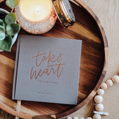 Take Heart | A 90 - Day Devotional - LIV & Company