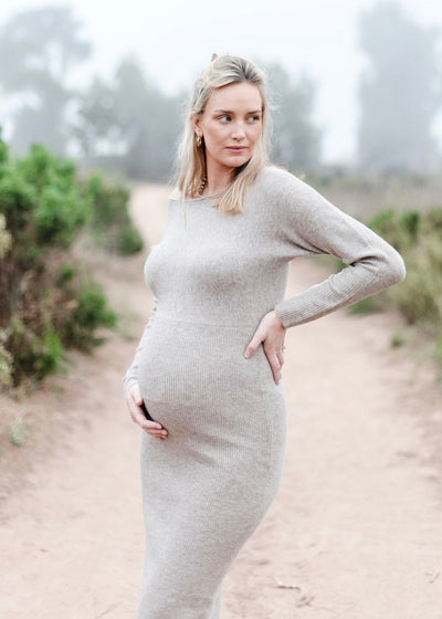 Tobie Off - Shoulder Knit Dress - LIV & Company