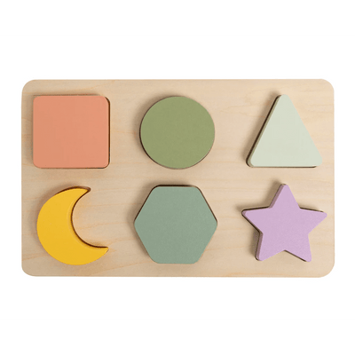 Wooden Shapes Puzzle - LIV & Company