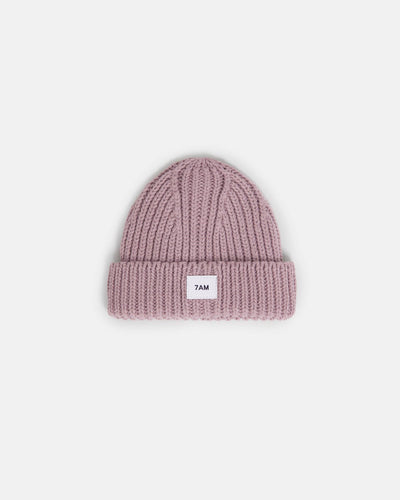 Ash Rose Chunky Beanie, a cozy and stylish one-size kids' accessory