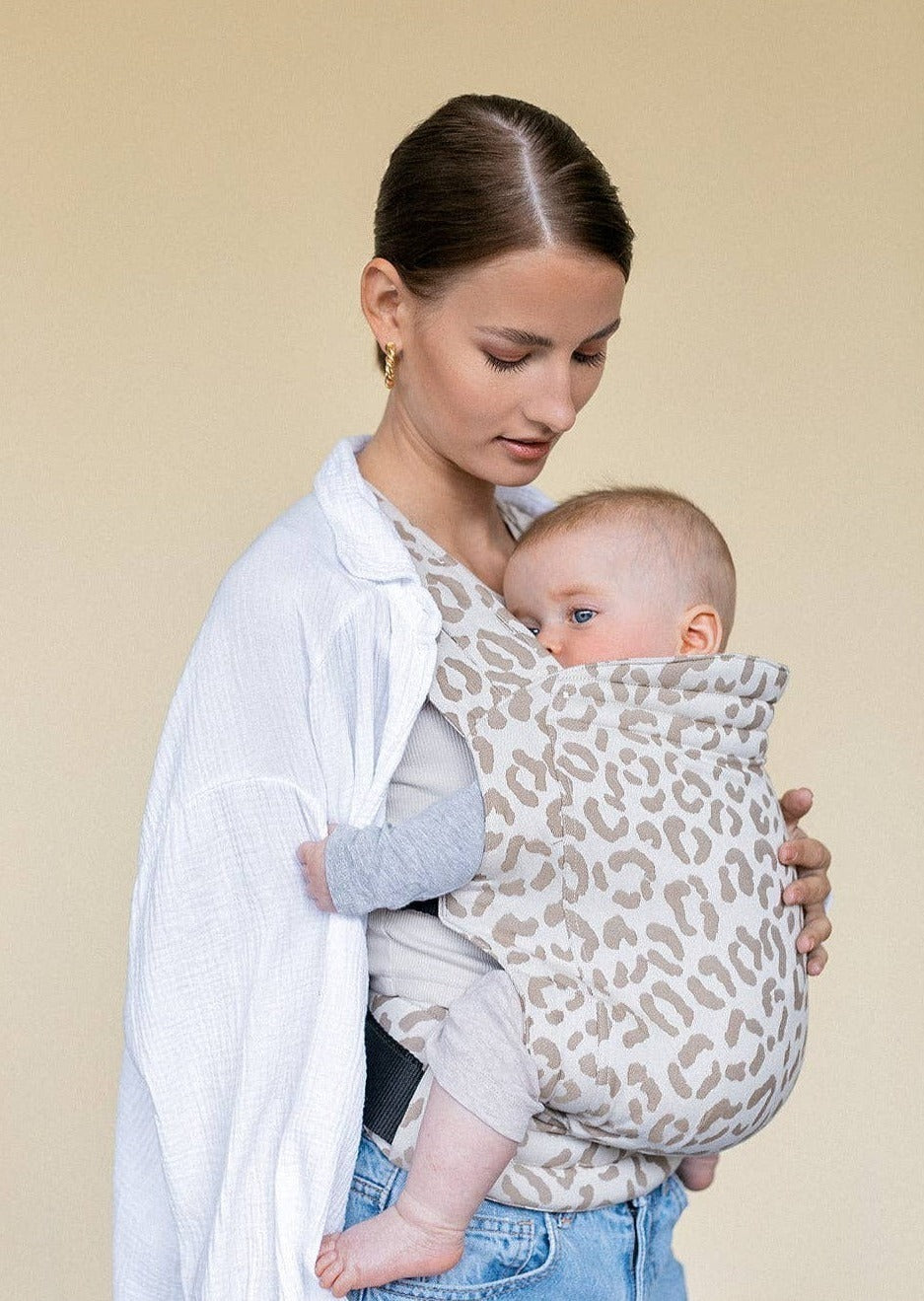 Baby sling clearance leopard print