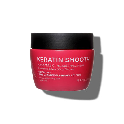 Keratin Smooth Hair Mask - a deep conditioning treatment for smooth, frizz-free hair