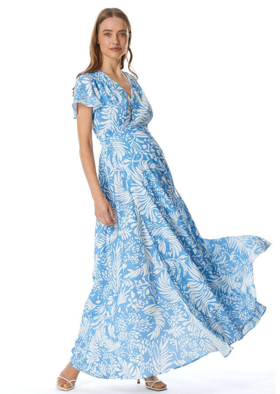 Elizabeth Maxi Chiffon Dress