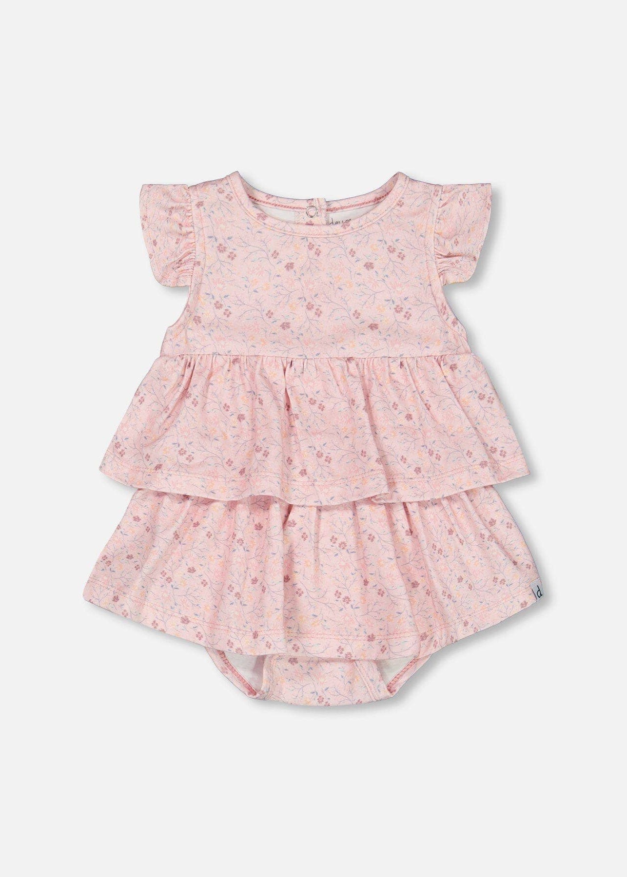 【10％OFF】 Cotton Organic Flowers Little Romper LIV – Playtime for ロンパース・カバーオール
