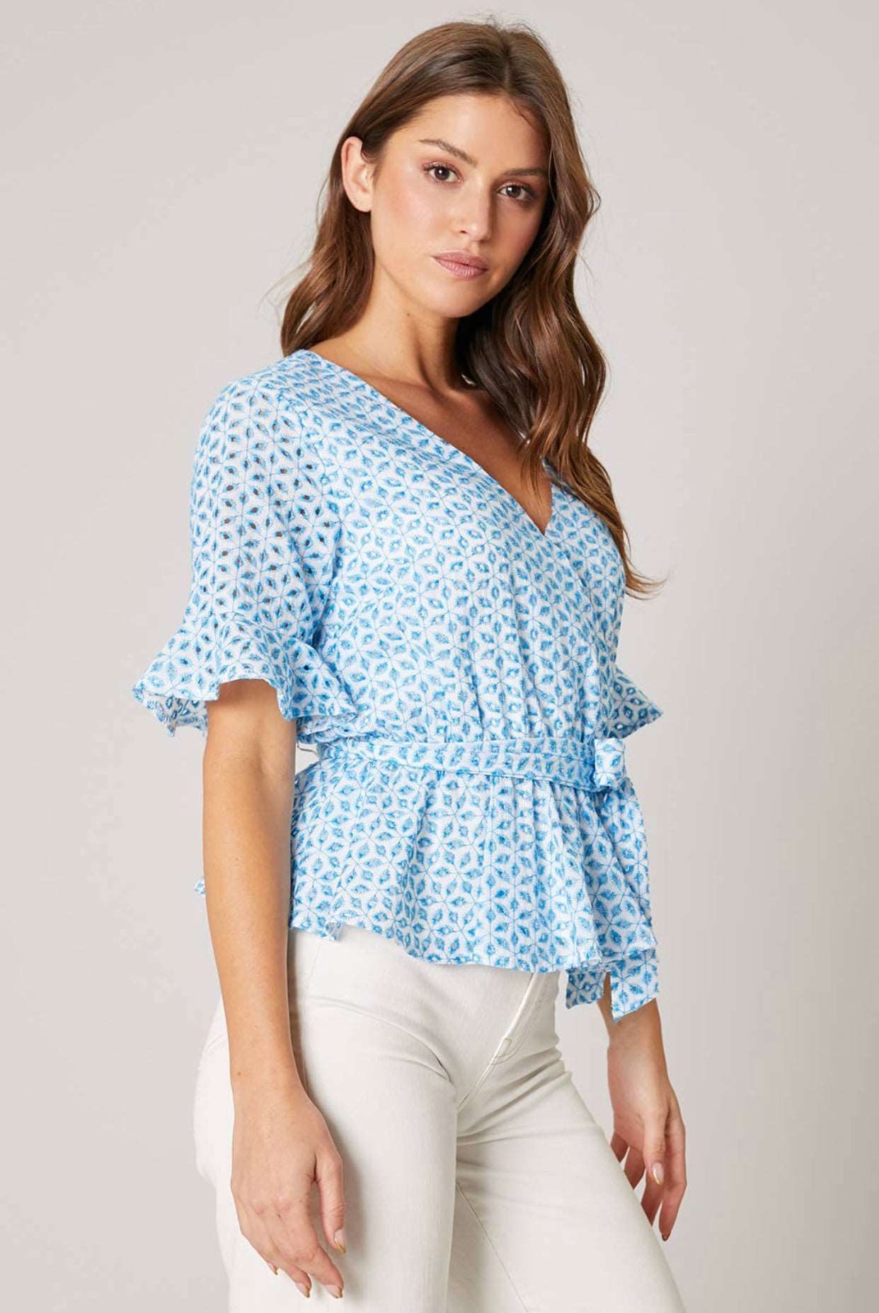 Melting For You Short Sleeve Lace Top – Sugarlips