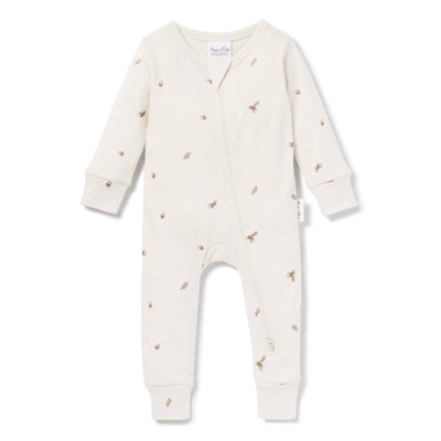 Acorn Zip Infant Romper - LIV & Company