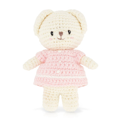Ava Mini Knit Organic Bear - LIV & Company