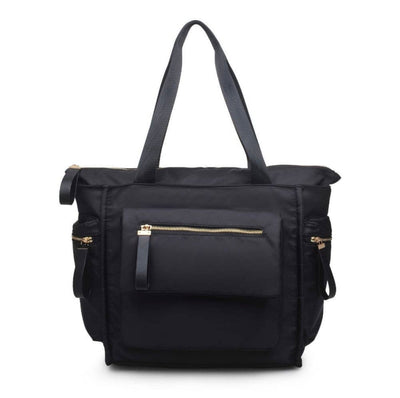 Black Nylon Multipurpose Tote - LIV & Company