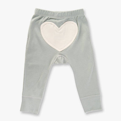 Dove Grey Baby Heart Pants - LIV & Company