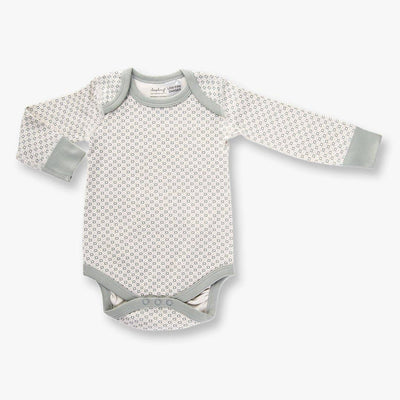Dove Grey Long - Sleeve Bodysuit - LIV & Company