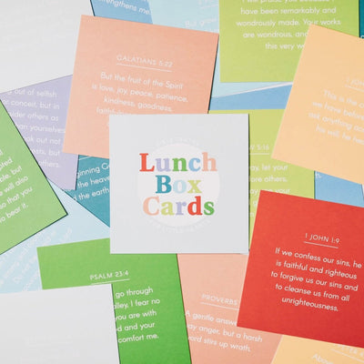 Lunch Box Scripture Cards Set - LIV & Company