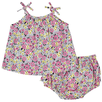 Magenta Liberty Tank Top Set - LIV & Company