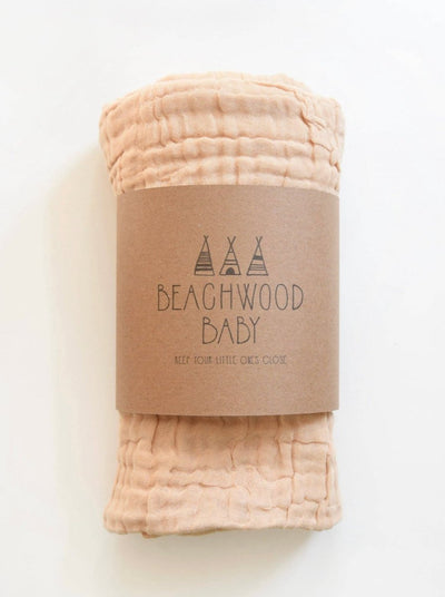 Organic Baby Blanket in Apricot - LIV & Company