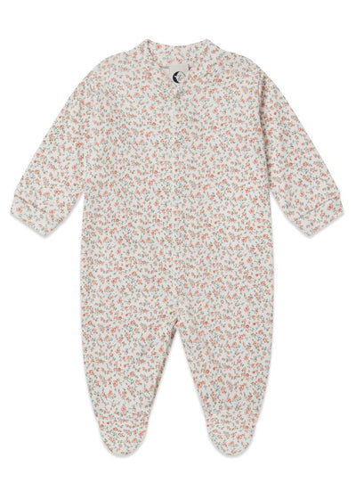 Organic Cotton Rosy Printed Footie - LIV & Company