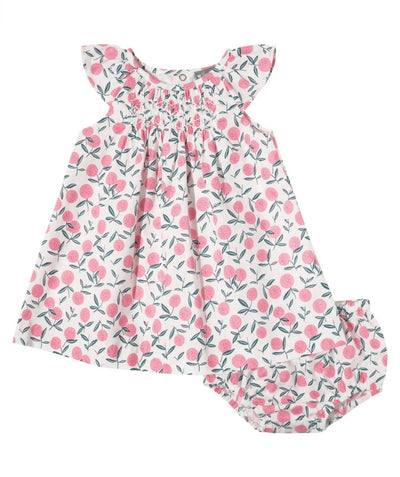 Pink Lemons Smocked Set - LIV & Company