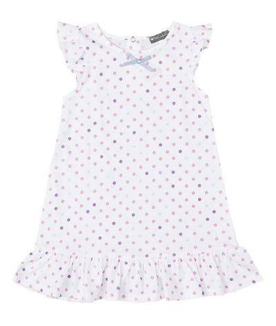Polka Dot Pajama Dress - LIV & Company