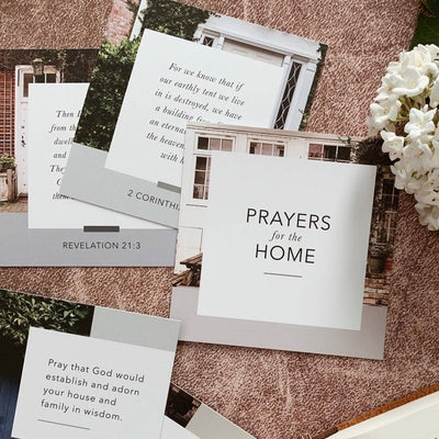 Prayers For The Home Verse Card Set - LIV & Company