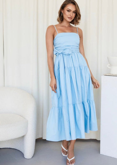 Sabrina Dress - Powder Blue - LIV & Company