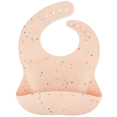 Silicone Bib | Guava Confetti - LIV & Company