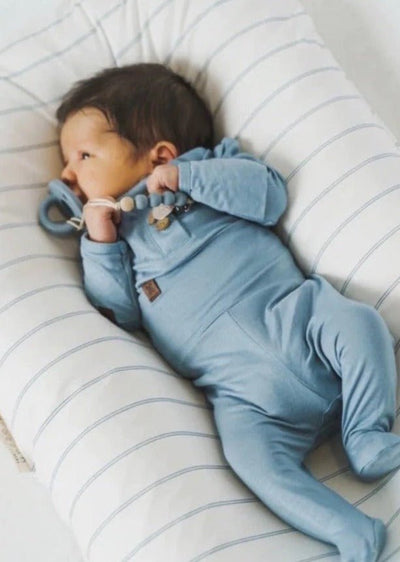 Striped Dusk Newborn Lounger (0 - 9 months) - LIV & Company