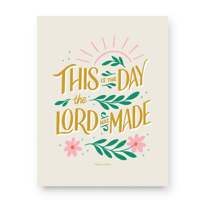 "This is the Day the Lord Has Made" Art Print - LIV & Company