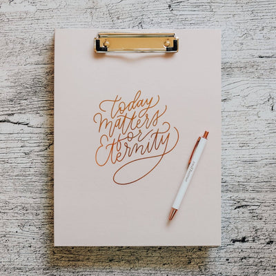Today Matters for Eternity Padfolio - LIV & Company