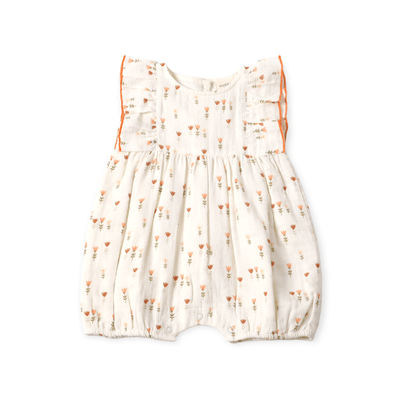 Wildflower Baby Muslin Romper - LIV & Company