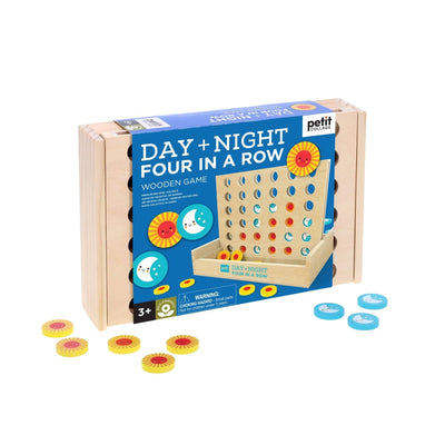 Wooden 4 in a Row Day and Night - LIV & Company